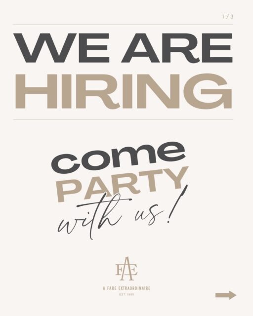 We’re growing our events team. Now hiring two Event Coordinators: one supporting @afehouston and one for @therevaire. If you love events, details, and seeing it all come together on event day, we’d love to hear from you.
📧 Email us with your 1-page resume at resumes@afehouston.com with the subject line “I read the Event Coordinator job description on Instagram”.