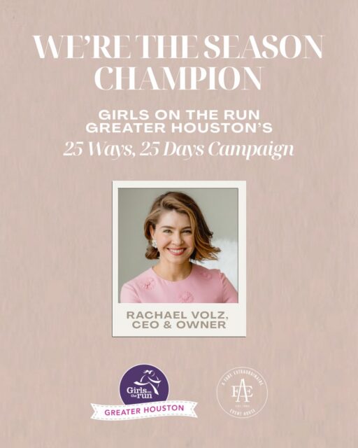 We’re honored to partner with @girlsontherun_greaterhouston as the Season Champion for their 25 Ways, 25 Days campaign, celebrating 25 years of empowering girls across Greater Houston. As part of this partnership, our CEO & Owner, Rachael Volz, has committed $5,850 to match every dollar donated on July 25: making every gift go twice as far on Match Day. Swipe through to learn more about Girls on the Run.